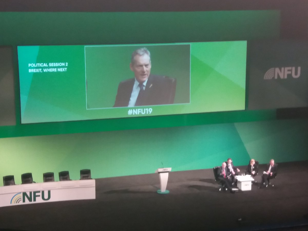 MitchellDiane's tweet photo. @lambswick reflects on the host of @NFUtweets policy priorities including championing the farmed environment, aspiring to net zero, developing a future land management scheme and preventing fly-tipping #NFU19 #ourfarmedenvironment https://t.co/8RVreSBYe4