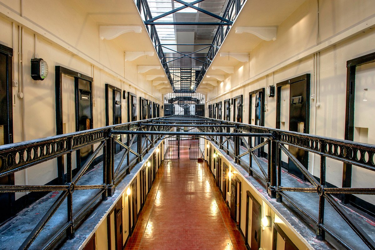 CrumlinRoadGaol's tweet photo. Mid-term is in full swing and we have guided tours daily from 10am! We also have KIDS EAT FREE at our on site restaurant, Cuffs Bar &amp; Grill. https://t.co/J3EKPcl6Z8