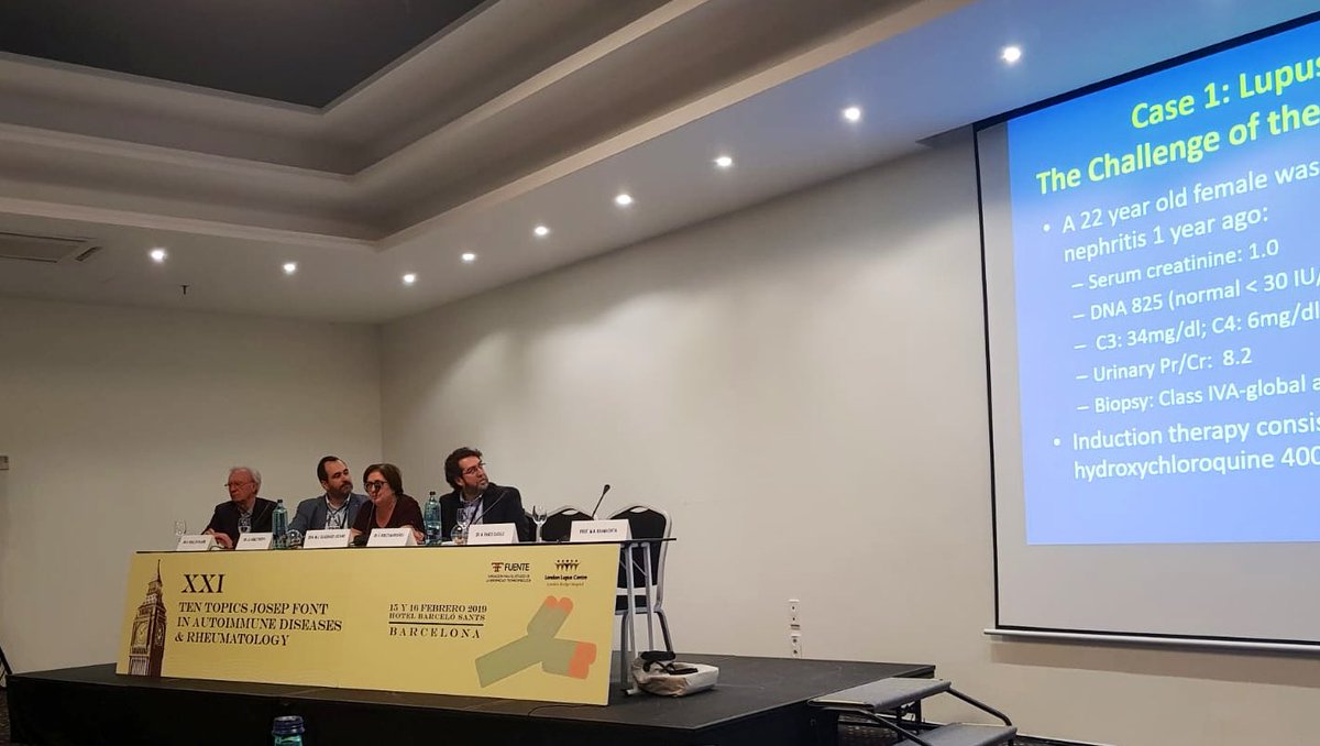 DoctoraQreuma's tweet photo. ¡GRACIAS! Gran acogida del #21TenTopicsBCN -considerado el mejor congreso de enfermedades autoinmunes #EAS- que tengo el placer de co-dirigir. Los mejores especialistas nos han mostrado las últimas novedades en estas enfermedades
📸 @Reumaclinic @EvaMAguilarRom2 @balvarezdsierra https://t.co/KIbdSSxdkh
