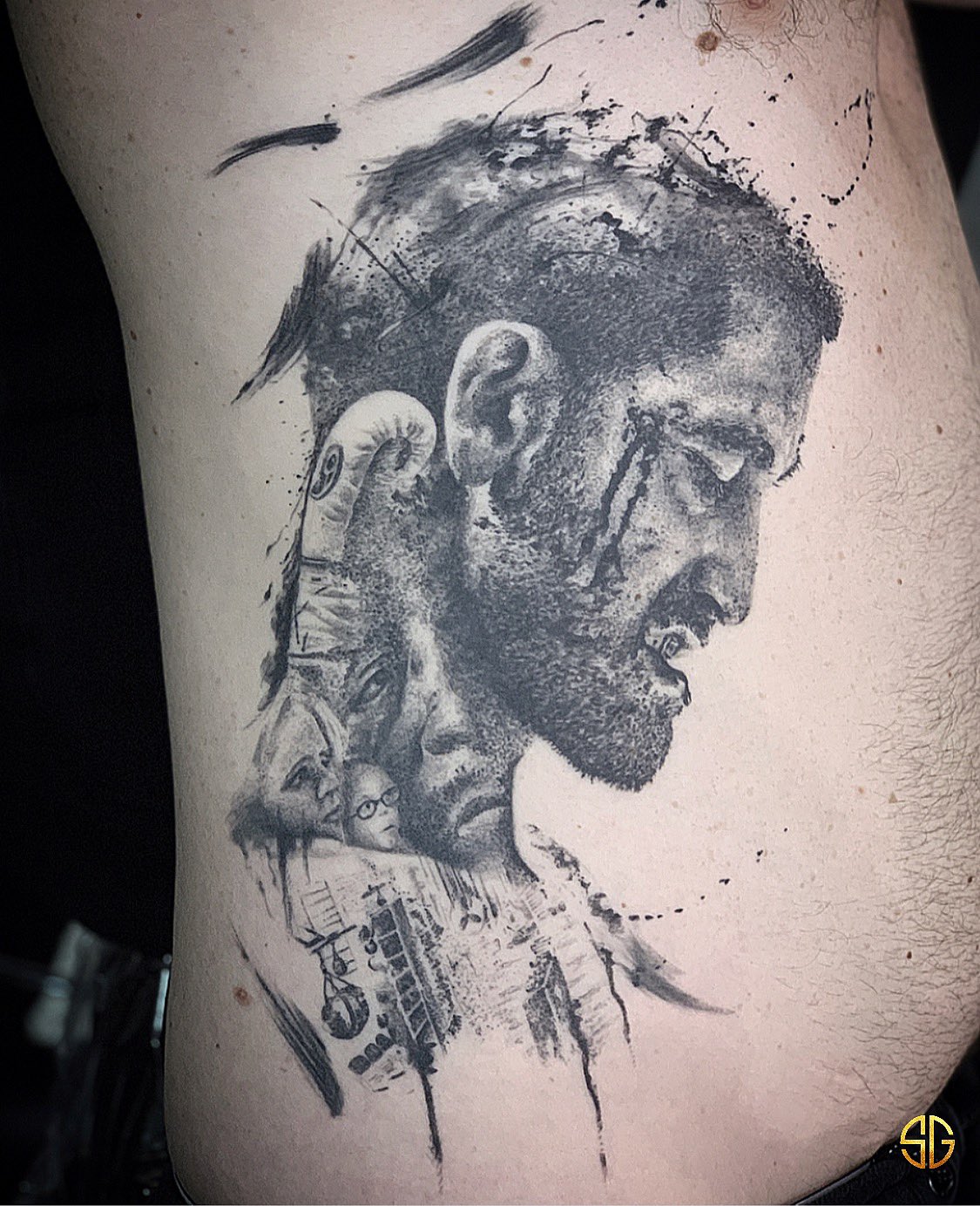 Southgate SG Tattoo & Piercing Studio on X: "Southpaw . Thousands of dots using only lining needle. Dot work rib tattoo by our resident @anthonypaulnoble! DM @southgatetattoo for free consultations and appointments