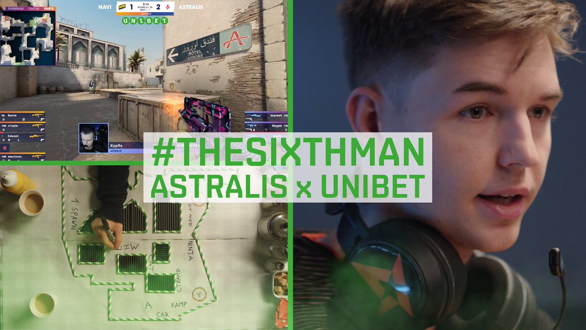 Whether we're 16-0 on Train or staring down the T side on Overpass, we're not out here alone. To the best fans in the world, we hear you.
@UnibetEsports #TheSixthMan #ToTheStars β¨