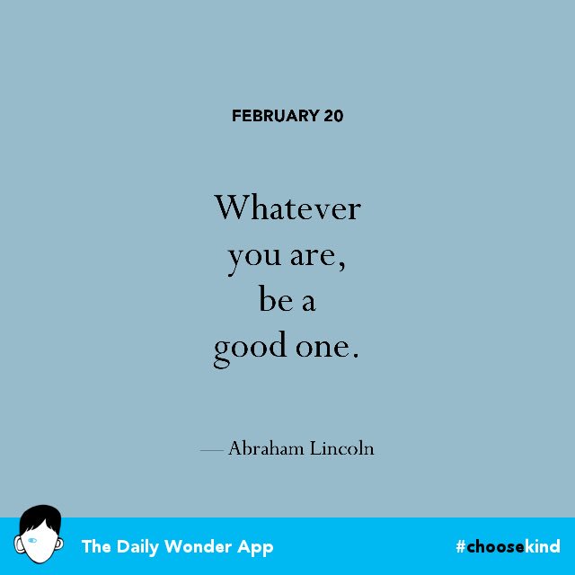 Shared from The Daily Wonder App`
#choosekind