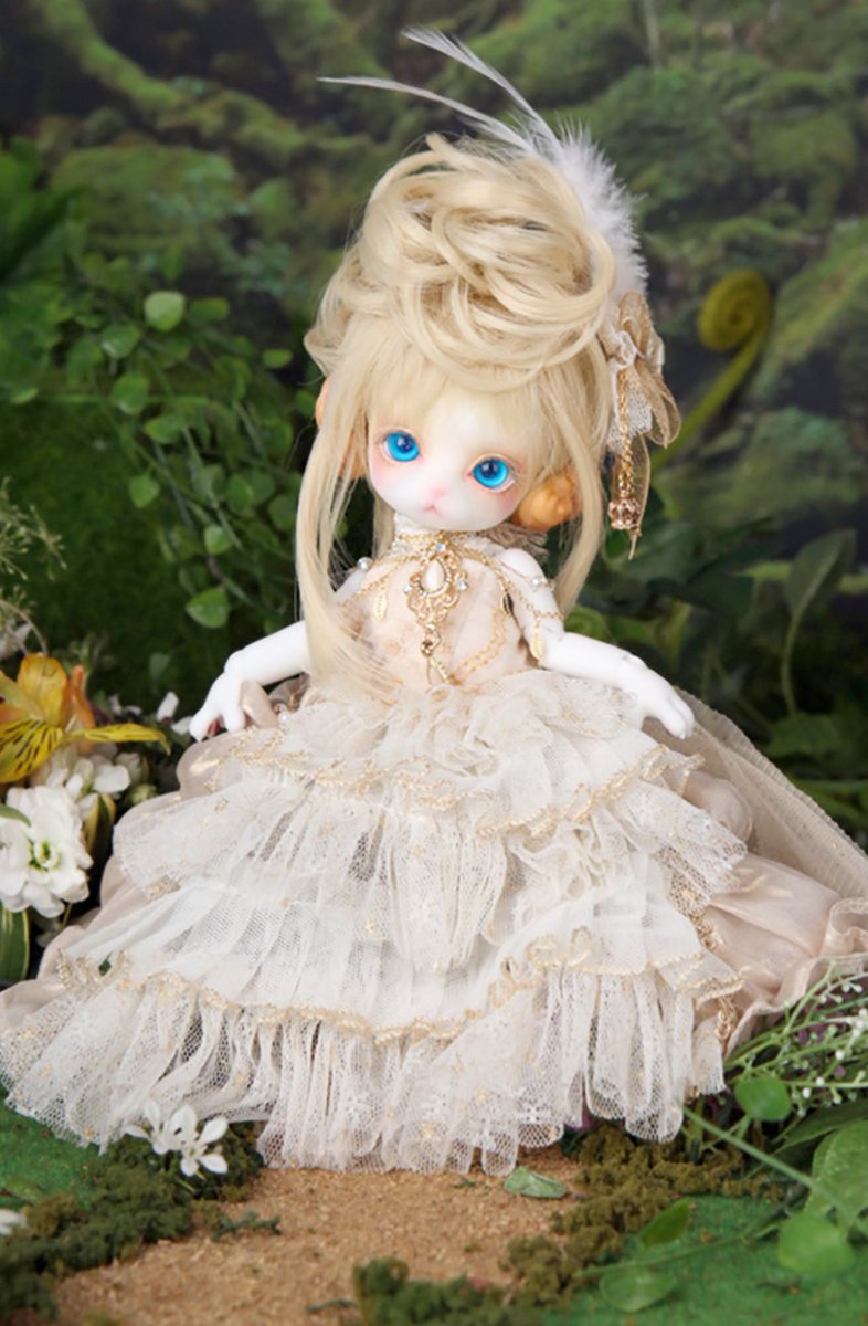 タイムセール(^^)zuzu　ブランド完全限定受注ドール 即納】Zuzu Delf DOLK X LUTS RUMI -White day Limited｜DOLK（ドルク）