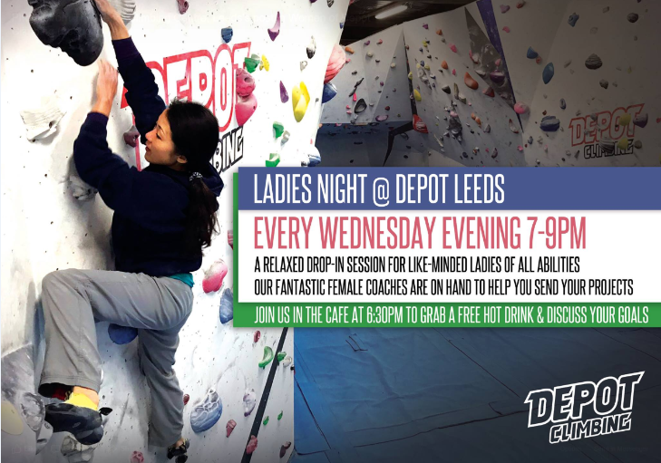 Ladies night tonight <a href="/DepotLeeds/">Depot Leeds</a> - come on down for some free instruction from our wonderful coach Leiko! facebook.com/depotleeds/pho…