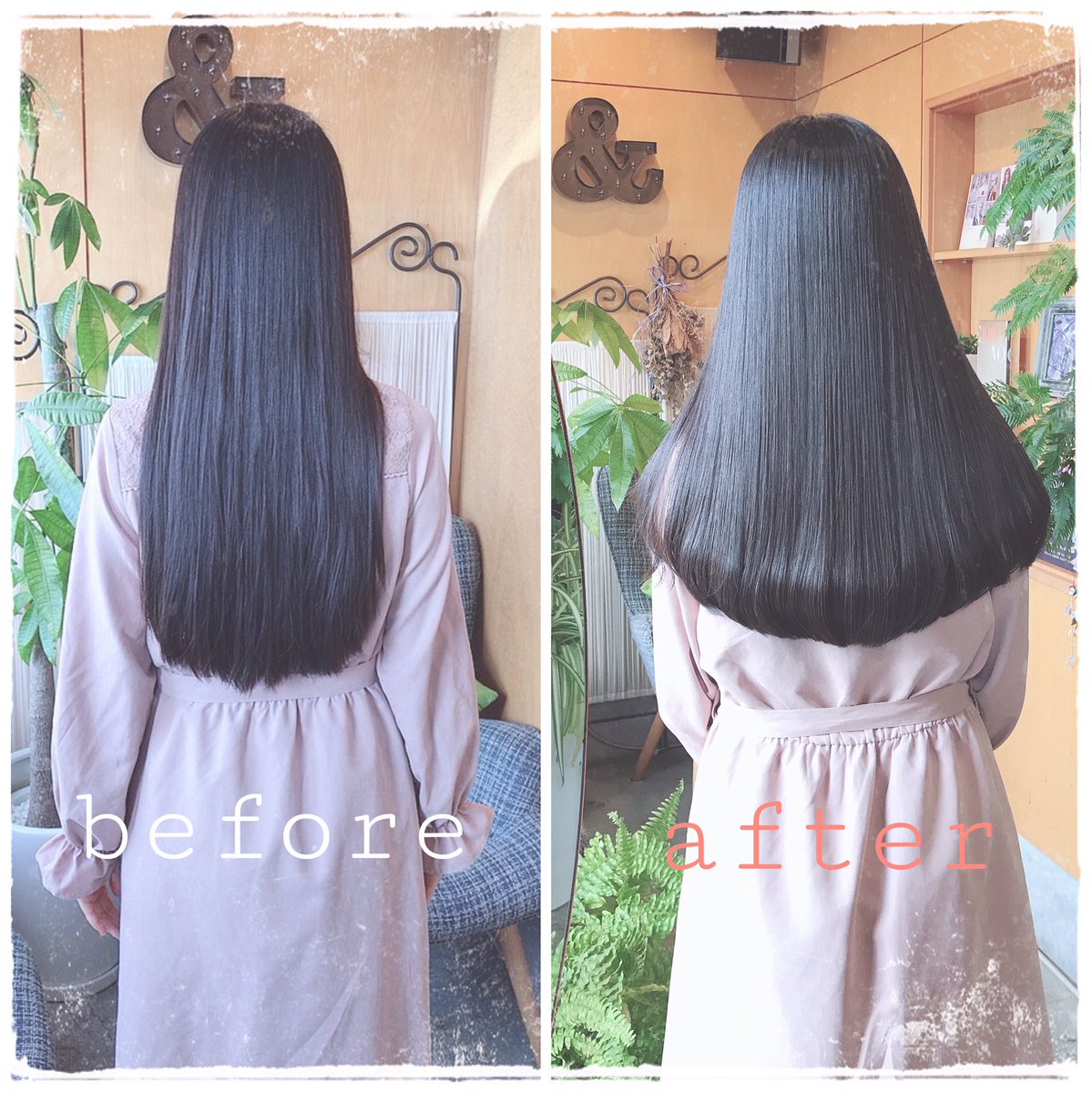 神沢有紗 約半年ぶりに髪の毛を15cmほど切ってきました ˊᵕˋ 頭が軽くなったー