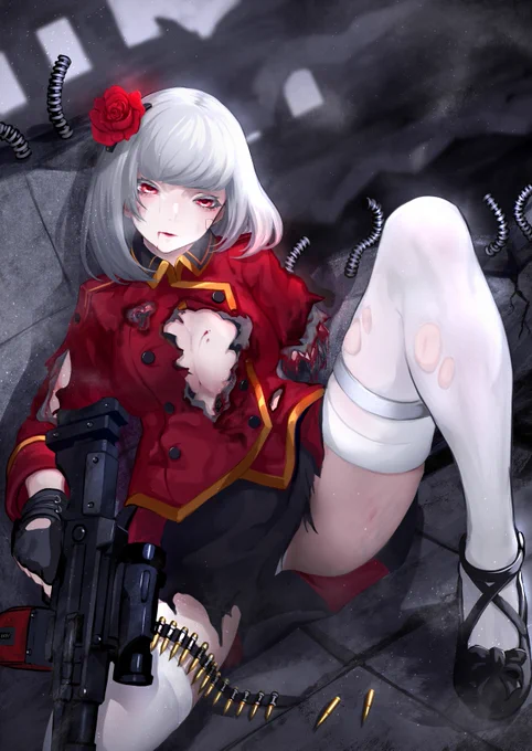 #私の絵柄が性癖に刺さる人に届いてほしい 
歪めていけ 