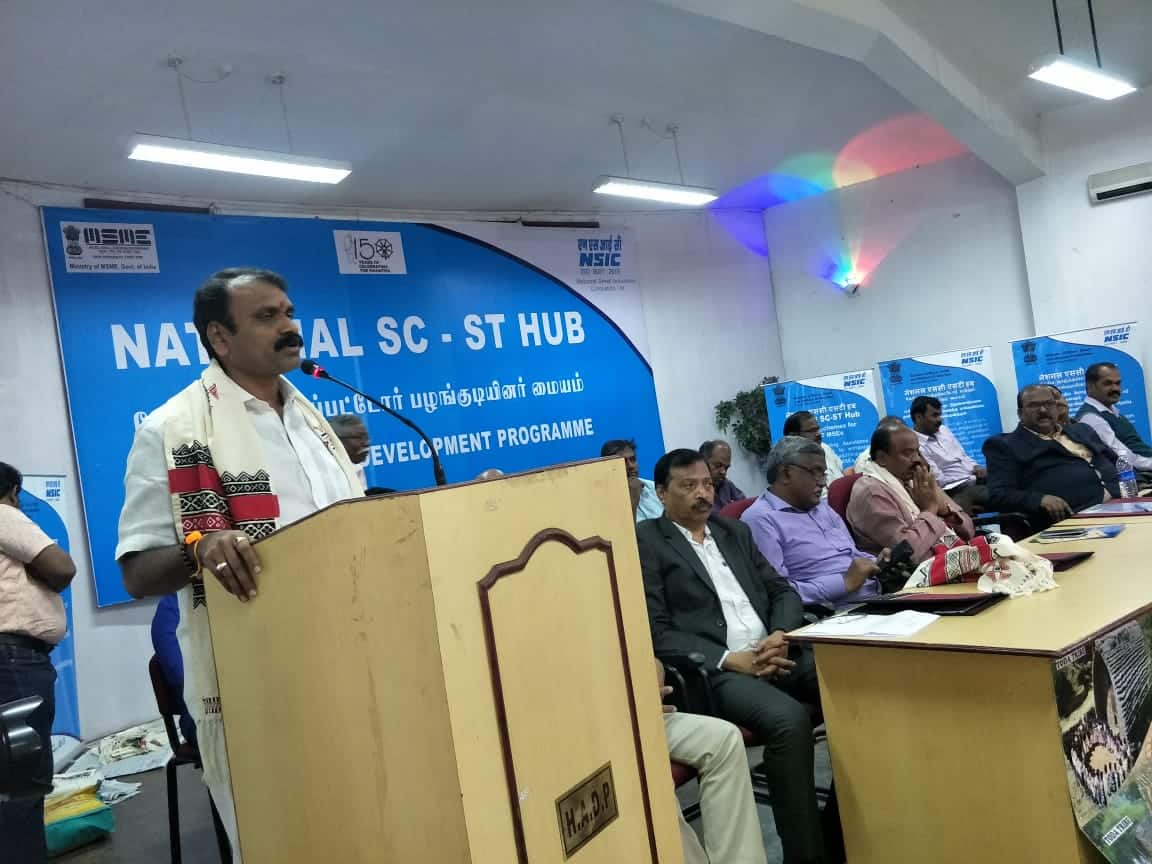 DrLMurugan's tweet photo. On Tuesday,19-02-2019 Inaugurated #SpecialVendorDevelopmentProgramme at HADP hall, Ooty, NilgirisDistrict Organised by National #SC #STHub #NSIC & #MSME.
Officials were included: KVIC Development officer, Zonal Head NSIC, MSME Director, Tea Board.
#SC #ST #SVDP #Hub https://t.co/0tBC5toJna