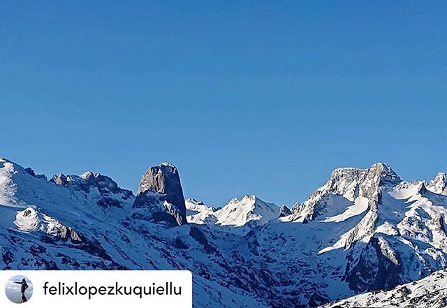 escabrales's tweet photo. Posted @withrepost • @felixlopezkuquiellu Desde Portudera el Picu Urriellu, el Neveron, todo ello en el Macizo Central de los Picos de Europa.
. 🦆
. 🐑
. 🐂
. 🐻
. 🐗
. 🦅
#holamundo #onis #picosdeeuropa #larobellada #tbt #travel #nature #landscape #montains #ibeu #cabrales #… https://t.co/aMwjzuseQt