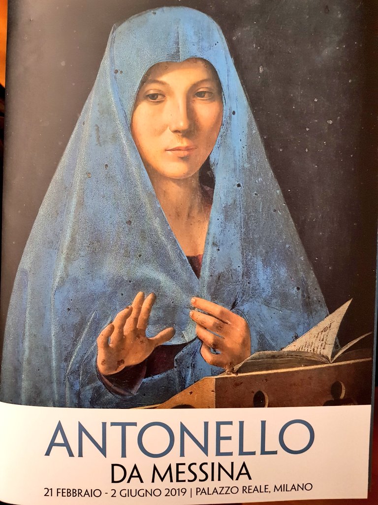 aqua_79's tweet photo. #News #Cultura #Mostre 11mila prenotazioni in 4 giorni, 35 opere. #AntonellodaMessina parte da @PAbatellis  #Palermo e conquista #Milano #PalazzoReale grazie all'idea di @VittorioSgarbi 
L'Italia unita ad #arte

Su #GSDMagazine 
La #Cultura come #cura
@grupposandonato
@MyUniSR https://t.co/mDsJoJqiCF