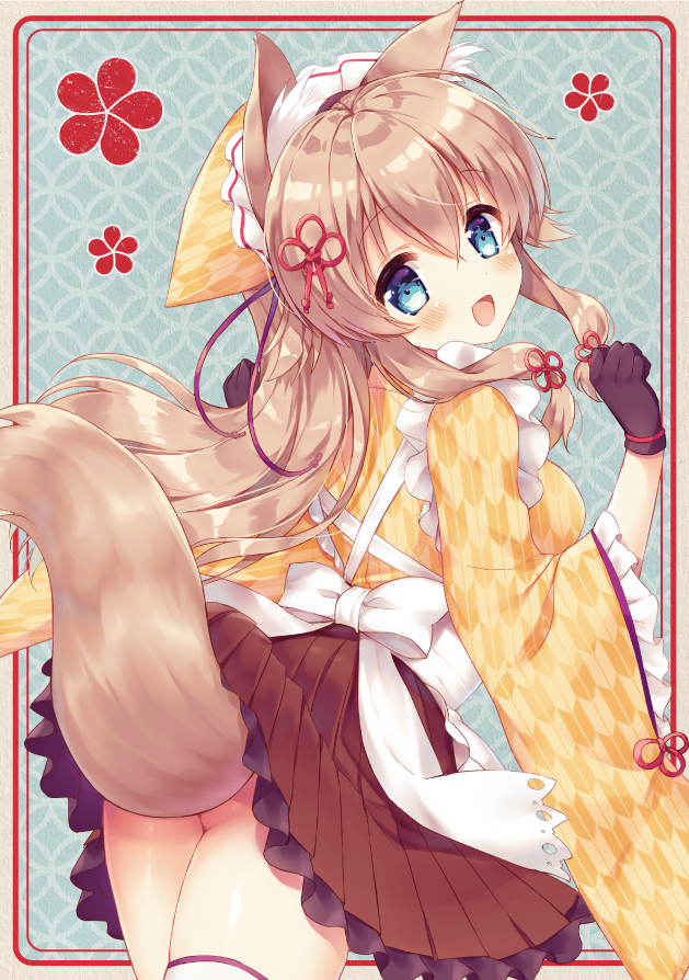 「ケモミミとかメイド服とか制服とか!
  #私の絵柄が性癖に刺さる人に届いてほしい」|夏月まりな🍓こみトレC10aのイラスト