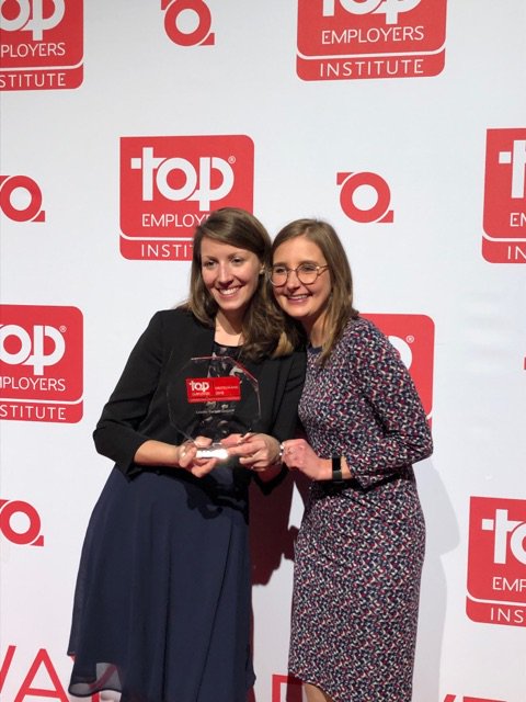 lpsolutions_'s tweet photo. It’s official. We are a Top Employer 2019!
We are very proud to have received this recognition for our HR practices, which offer our employees fantastic benefits as well as great opportunities for learning and development. #topemployer #tecd19 https://t.co/gqBP9UNdmU