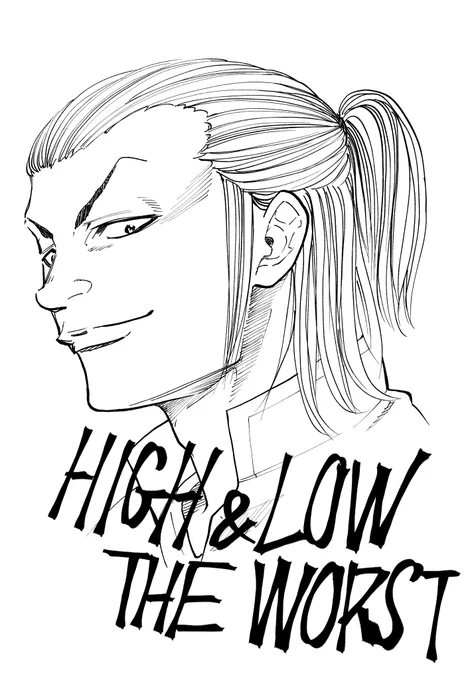 HiGH&amp;LOW THE WORSTが発表されたんで1枚

鳳仙ではこいつの器用貧乏ながら成長してく感じスゲ～好き 