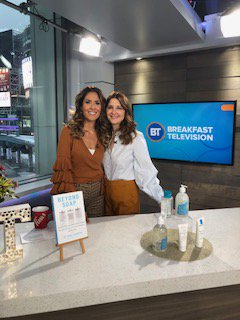 DrSkotnicki's tweet photo. Five minutes from now! Tune in to @BTtoronto as I talk #BeyondSoap with @DinaPugliese... https://t.co/NtEq4NYATo