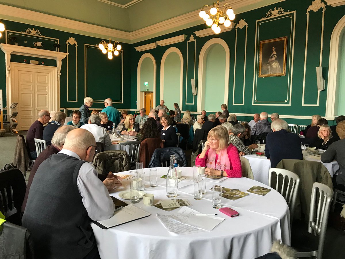 Our In Bloom seminar is well attended and good discussions are taking place over lots of tea 😃 #greentea @RHSBloom #ourbloom