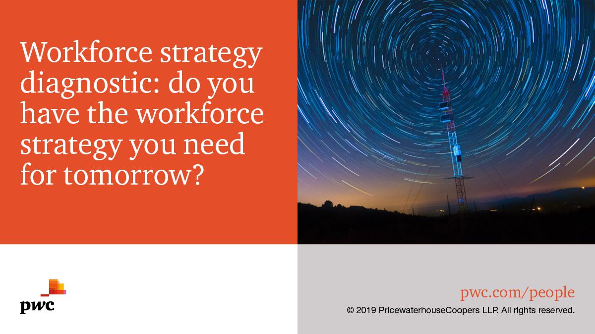 KateAHolden's tweet photo. How prepared is your business today for the #workforce of tomorrow? How do your plans for the future compare to your industry? Take the @PwC Workforce Strategy Diagnostic to find out #futureofwork https://t.co/Q97m07Ptxm https://t.co/TAgosEiaA9