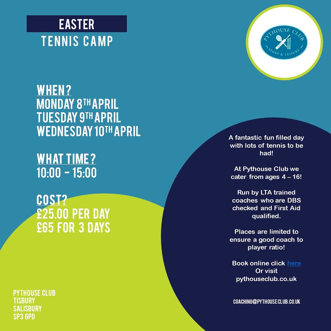 PythouseClub's tweet image. #easteractivitiesforkids #easterholidayactivitiesforkids #tennisforkids #tennisforall