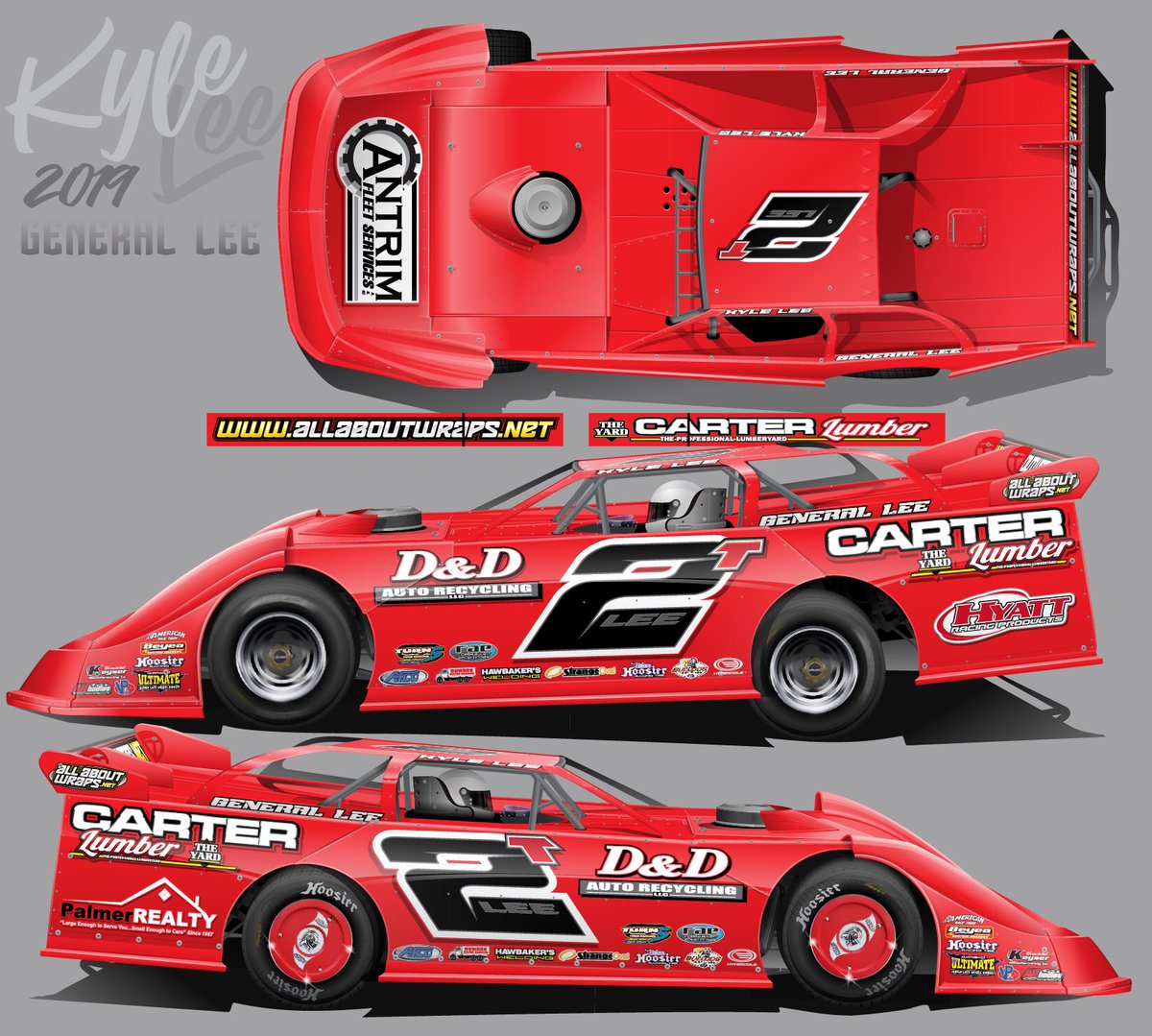 Here is our is our look for 2019. We really like the nice and clean design. Thanks to Jason, Bruce and Gina <a href="/AllAboutWraps/">All About Wraps</a>.  

Thanks to all of our returning sponsors, and welcome our newest sponsor Antrim Fleet Services LLC.