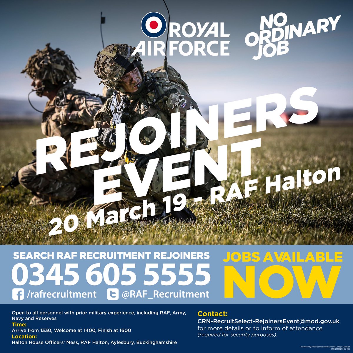 ex raf personnel search