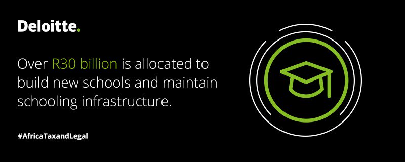 DeloitteSA's tweet image. #Education #Budget2019 #BudgetSpeech2019
