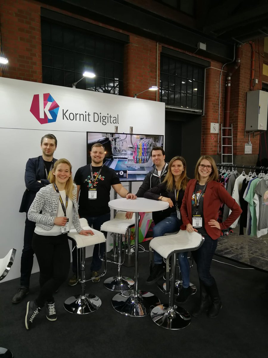 kornitdigital's tweet photo. .@ecommerceberlin 2019 has started! We look forward to meeting you at booth A1.2!. Don't miss your chance to get a free shirt from @Printful. Schedule a meeting: https://t.co/AWvJU5RQKO #ebe19 #ecommerceberlinexpo2019 #ecommberlin #digitalprinting #printondemand #kdeu https://t.co/LjQ1clsTlk