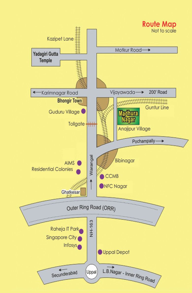AduriDevelopers's tweet photo. Aduri Developer : Bhongir Town: #MadhuraNager, #Anajipur, Bhongir. #HMDA Approved Layout
#Bhuvanagiri  ( Bhongir) has been Declared as Yadadri" District, and District Collector Office and Subregister Office
AIMS, NIMS, CCMB, AGI Glass Factory, Infosys, Genpact, Raheja IT Park https://t.co/p0Jo2DSQsK