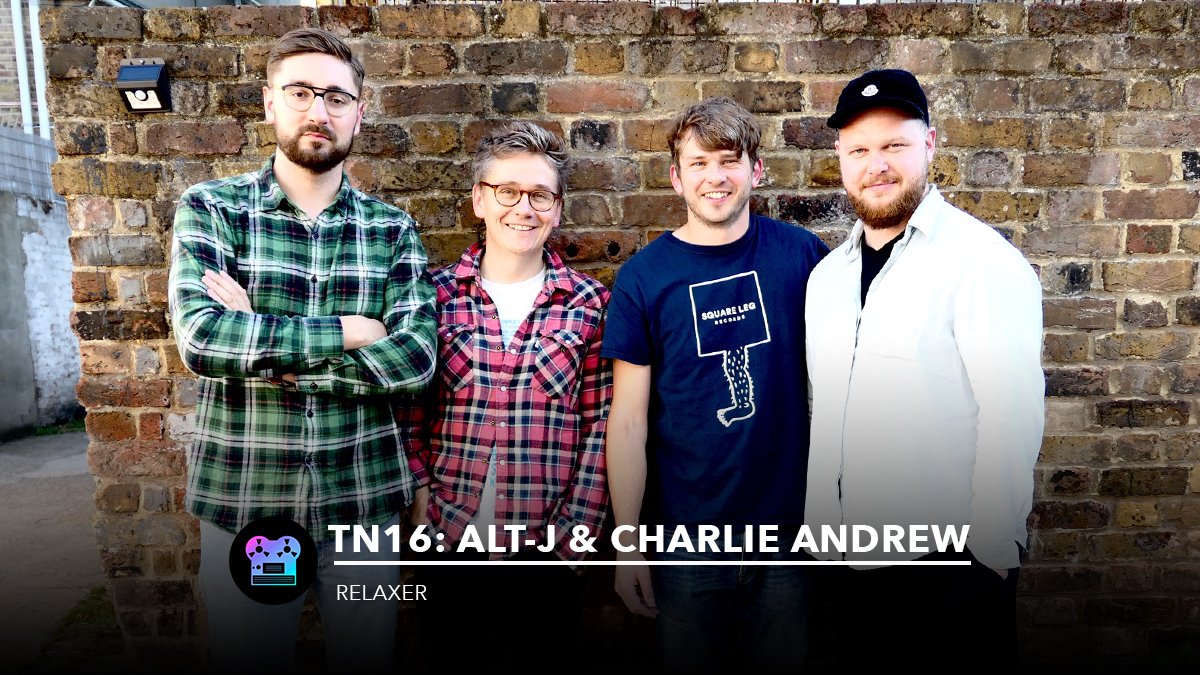 InTheWoodsFest's tweet photo. In our latest epsiode of @TapeNotes @JohnKennedy is joined by @alt_J and ITW founder/producer @CharlieAndrew6 to talk about how they recorded and produced the album RELAXER. Go have a listen, it's rather good! 
https://t.co/wZYto4g0KW https://t.co/c8fQSgmase