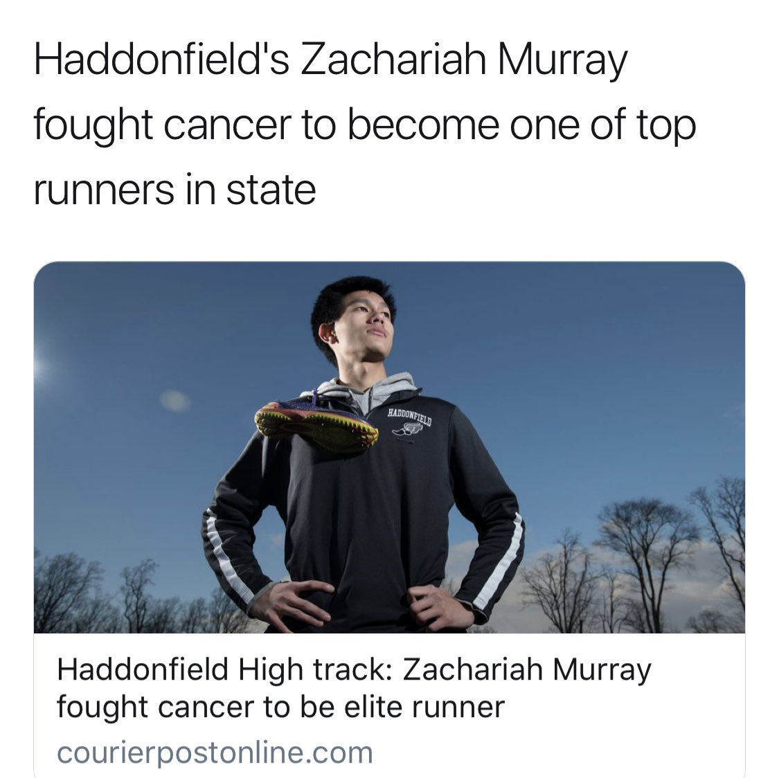 theshallot08033's tweet photo. Zach Murray for Mayor of Haddonfield. #runzachrun #draintheswamp https://t.co/TzZypukxE7