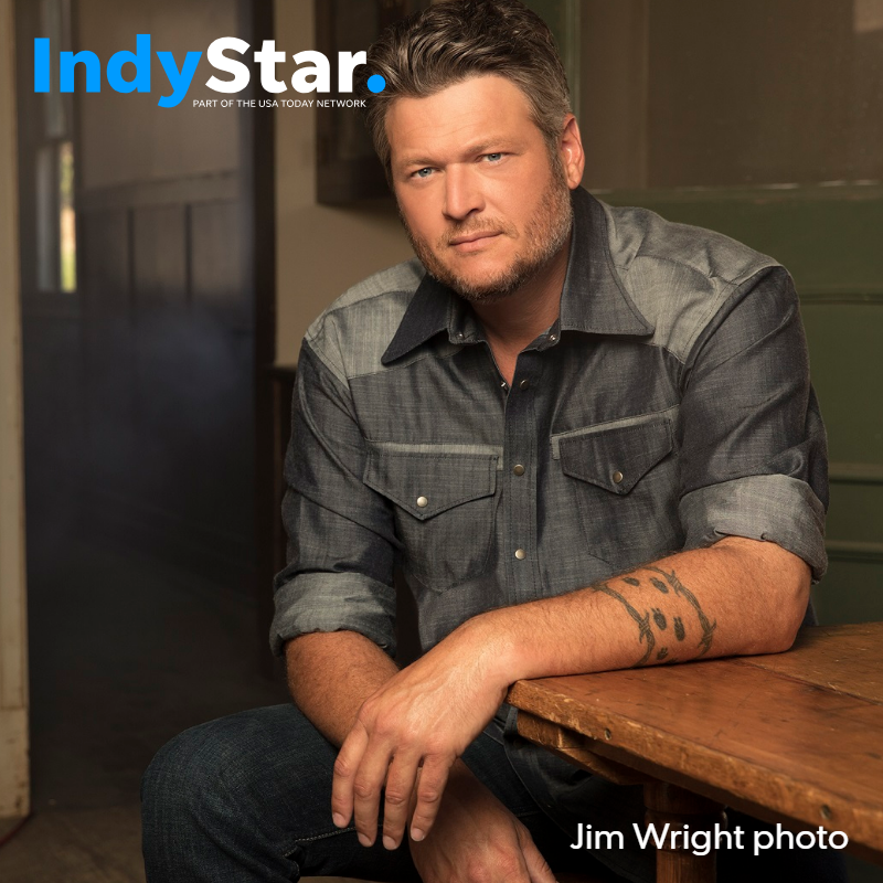317lindquist's tweet photo. Blake Shelton tells @IndyStar why he wants to straddle the past and present Thursday night at @thefieldhouse: https://t.co/cRg6eaDRAc https://t.co/p2FX9JdRfQ