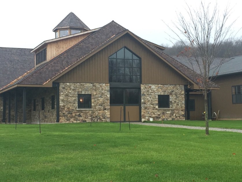 Alstructural's tweet image. Team Alstructural finishing up anoth amazing horse barn