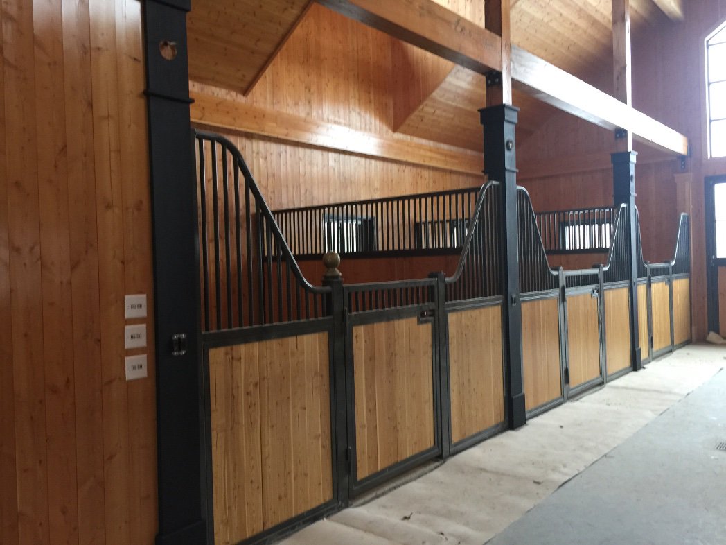 Alstructural's tweet image. Team Alstructural finishing up anoth amazing horse barn