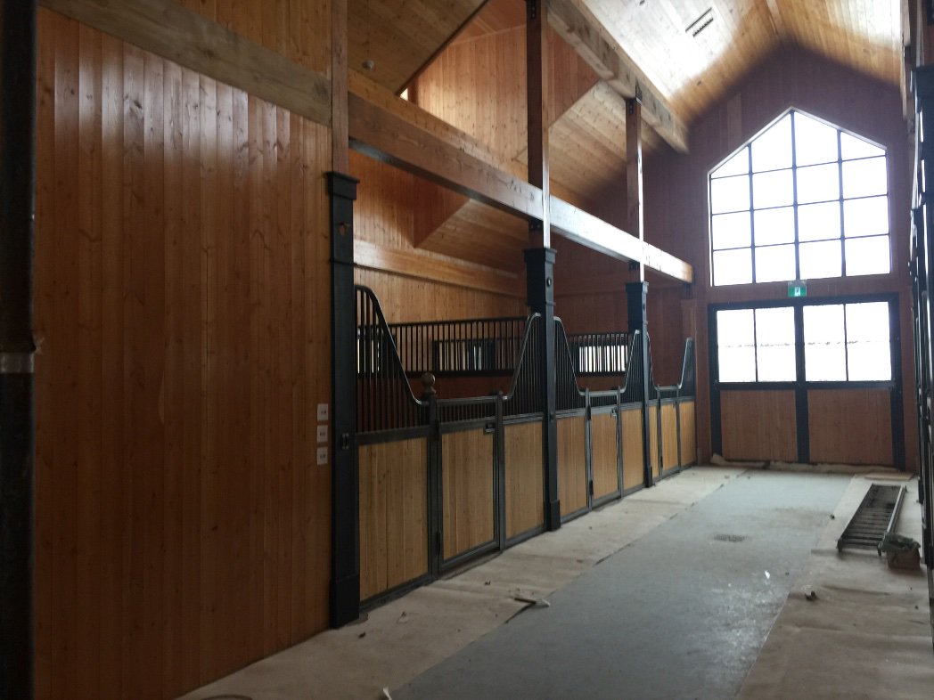 Alstructural's tweet image. Team Alstructural finishing up anoth amazing horse barn