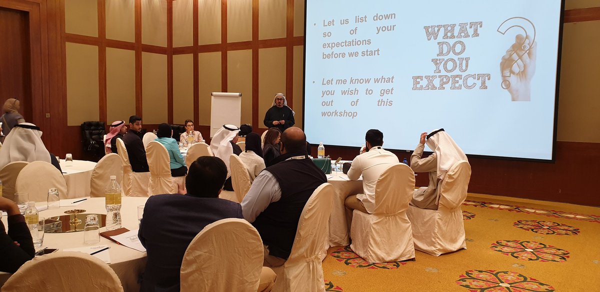 KIHSSE's tweet photo. #kihsse2019 #day3 #workshop4 
"Sustainability" Dr Waddah S Ghanem, Senior Director - Sustainability &amp; OpEx 
@ENOC @OKlcial_KPC @KNPCoKlcial 
@recso1972 @EQUATEoKlcial 
@TOGYnews @kipicoKlcial @Halliburton 
@moh_kuwait @Shell @PD0_0M 
@gpa_gcc_chapter @q8petroleum https://t.co/uLCdQDMX5z