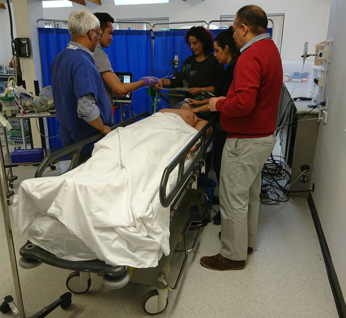 Today in the #Simulation Suite we have the START (Spinal Tracheostomy Airway Recovering Training - in case you didn't know!) Module for the #NSIC team at #StokeMandevilleHospital

#Education #Learning #Development #Sim
