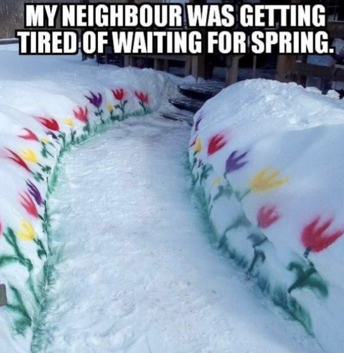 Our office will be closed today, but staff are working remotely. Stay safe out there! ...one more month till spring...