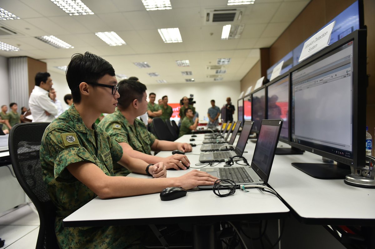 Ng_Eng_Hen's tweet image. Today, we launched the SAF Cyber Defence School which will equip soldiers with the skills and tools necessary to guard our cyberspace. #digitaldefence