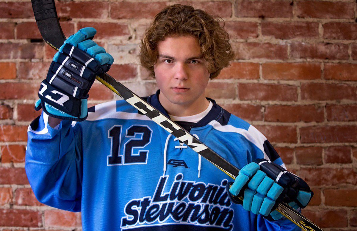 Next is our Student Assistant <a href="/dwarner24/">David</a> who spent a year as a rugged D-Man &amp; made great transition into a leadership/support role for <a href="/LivSHSHockey/">Liv Stevenson Hockey</a> - So proud of what he has become! Best of luck Big Dave! #grit #SHSHockeySeniorDay2019 #Thanks #Unite #SpartanStrong #LivoniaPirde