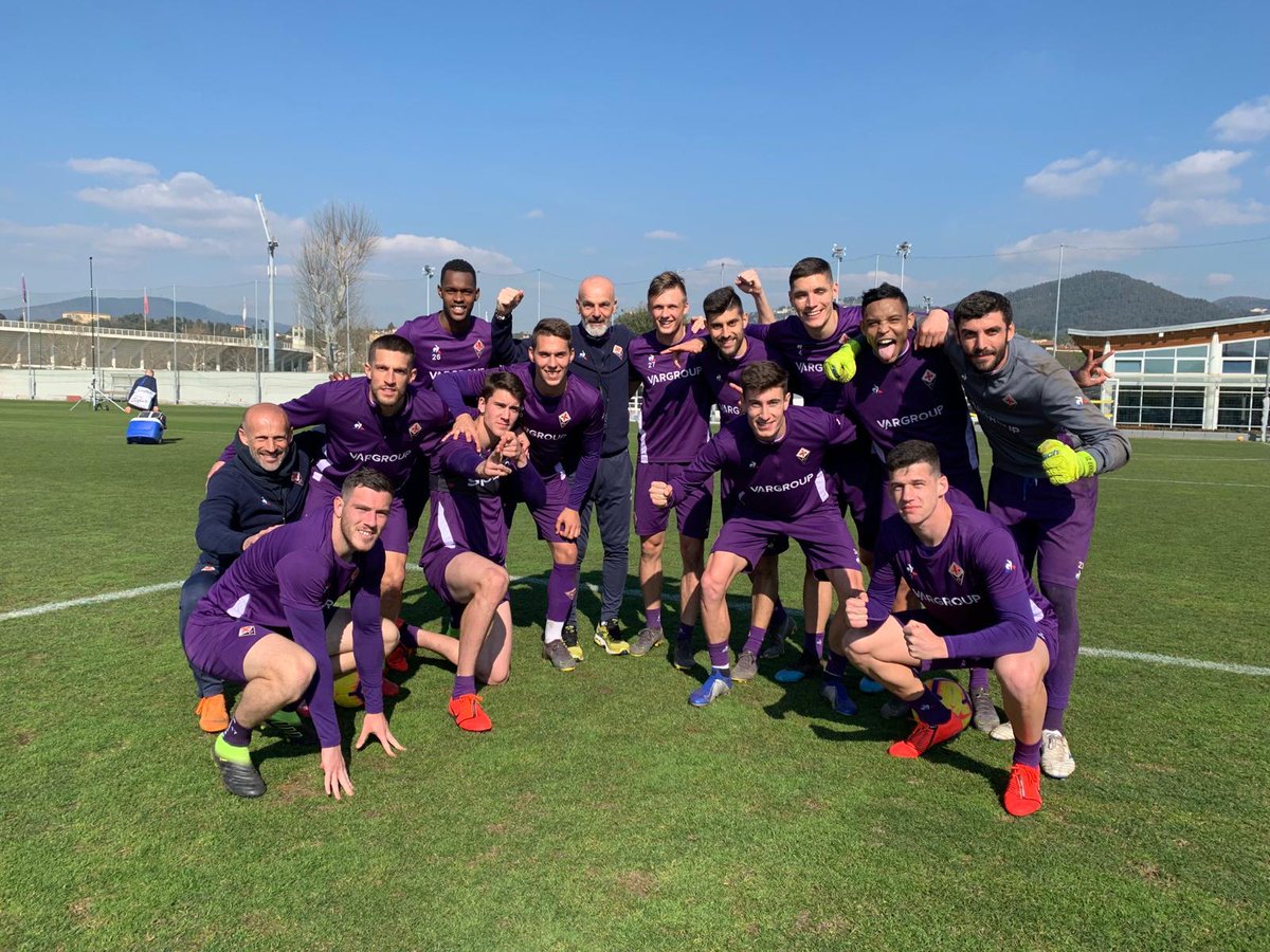 #trainingday #winningteam 💪😉 #InsiemeSiamoPiùForti #NoiSiamoFirenze