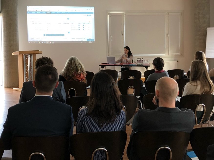 Plunet_News's tweet photo. No #AcrossConf without us :) Having a good time in Cologne where we are diving into the industry crowd and enjoying insightful networking. Don't miss our second presentation today!  #L10n @Across_Systems #Plunet https://t.co/juar3NyLnu