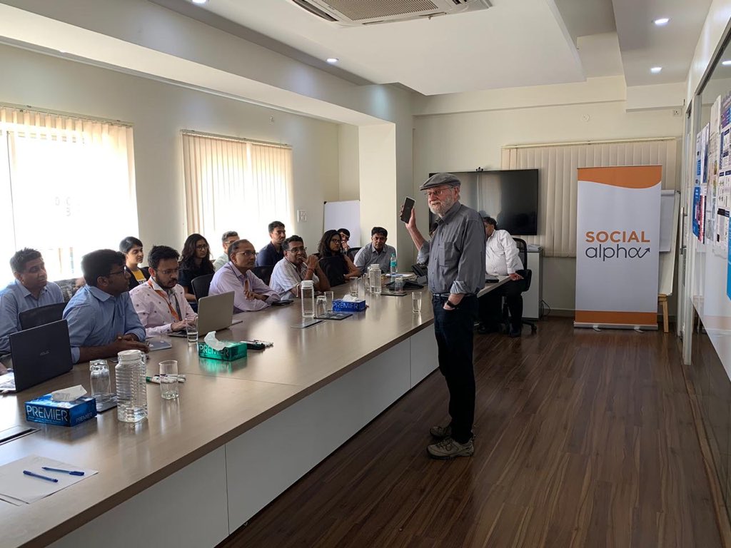 We were delighted to host the one & only @jnd1er, researcher, design thinker, professor, & author at our office today. Thank you @jnd1er for sharing valuable insights on the importance of Human-Centered Design/Community-Driven Design to solve large, complex needs of the world.