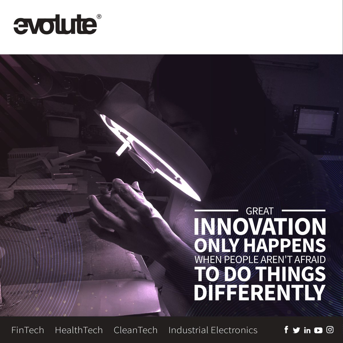 EvoluteGroup's tweet image. Innovations happen when we change our way of thinking. We, at Evolute, believe in creating products and solutions that are innovative and empower people to grow.

#evoluteindia #evoluteglobal #innovations #empowerpeople #makeadifference #empoweringdevelopingcountries