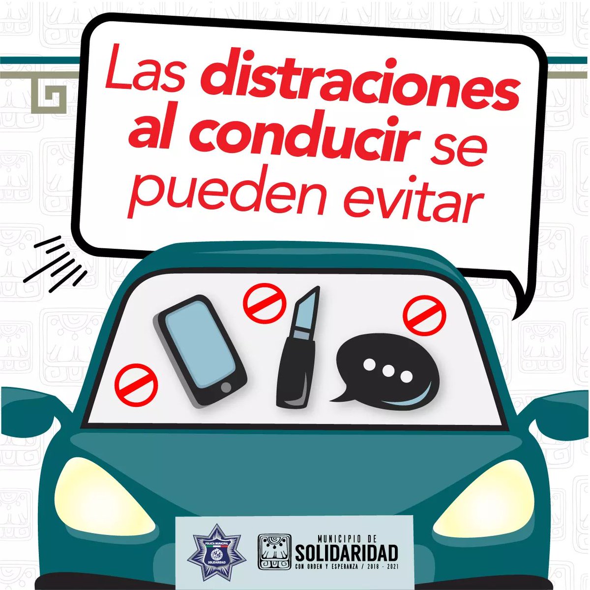 SPyTSolidaridad's tweet photo. La Dirección General de Seguridad Pública y Tránsito Municipal te recomienda poner atención en las siguientes recomendaciones.

#AyuntamientoDeSolidaridad
#SeguridadPúblicaMunicipal
Trabajamos #ConOrdenyEsperanza
#PolicíaCercanaalaGente https://t.co/qEYBcpEdkn