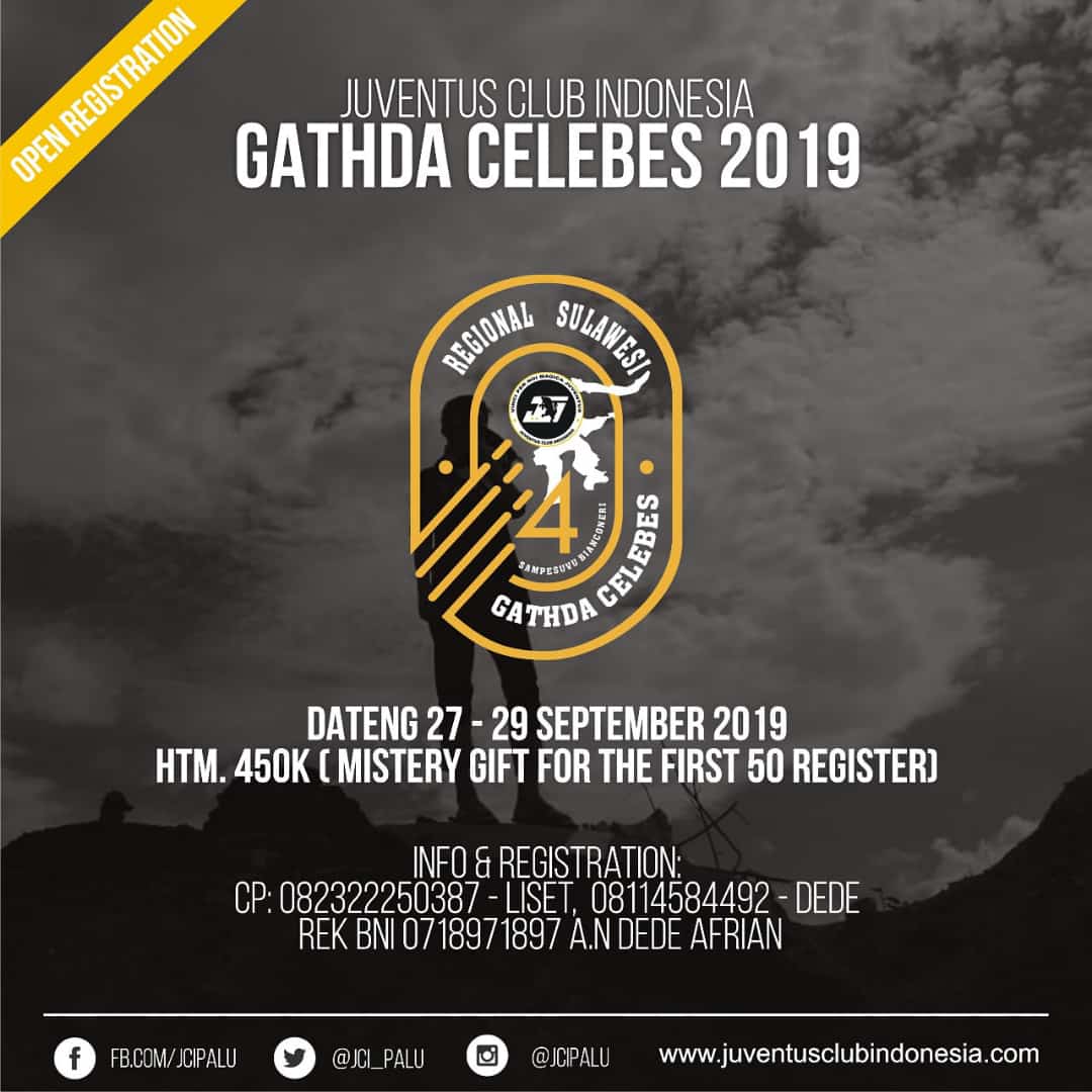 Dari Sulawesi! #GathdaCelebes2019 ❤️ <a href="/JCI_PALU/">Juventini Palu</a> <a href="/JCIndonesia/">Juventini Indonesia</a>