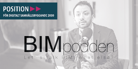 Nu har ni möjlighet att träffa BIMpodden på Position 2030.
Kontakta adam@bimpodden.se om ni vill medverka!

#Position2030 #Bimpodden