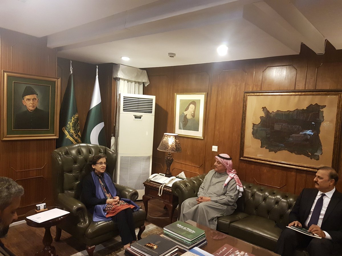 ForeignOfficePk's tweet photo. FS Tehmina Janjua met Ambasssdor of Kuwait at MoFA today
She raised concerns against the frenzy created by India against #Pakistan in the aftermath of #PulwamaAttack
She condemned the repressive Indian measures against the #Kashmiris in #IOKashmir
@MOFAKuwait_en https://t.co/bQUgTR6kzb