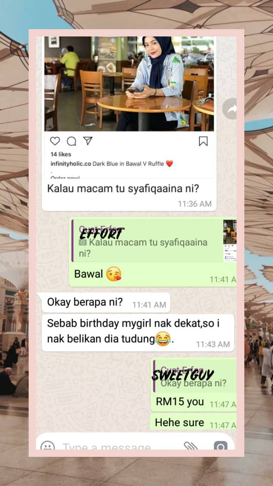 InfinityHolic's tweet image. Seronok tau dapat lelaki yang suka sesupris gini. Making effort 😍 #infinityholic