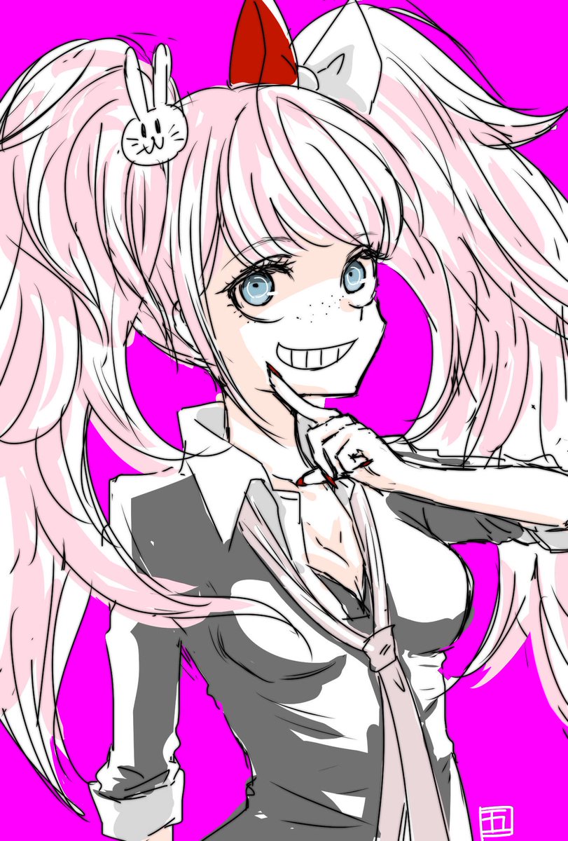 原稿中のらくがきロンパ
ポーズが被ってしまった

超高校級のギャルと超高校級の総統 