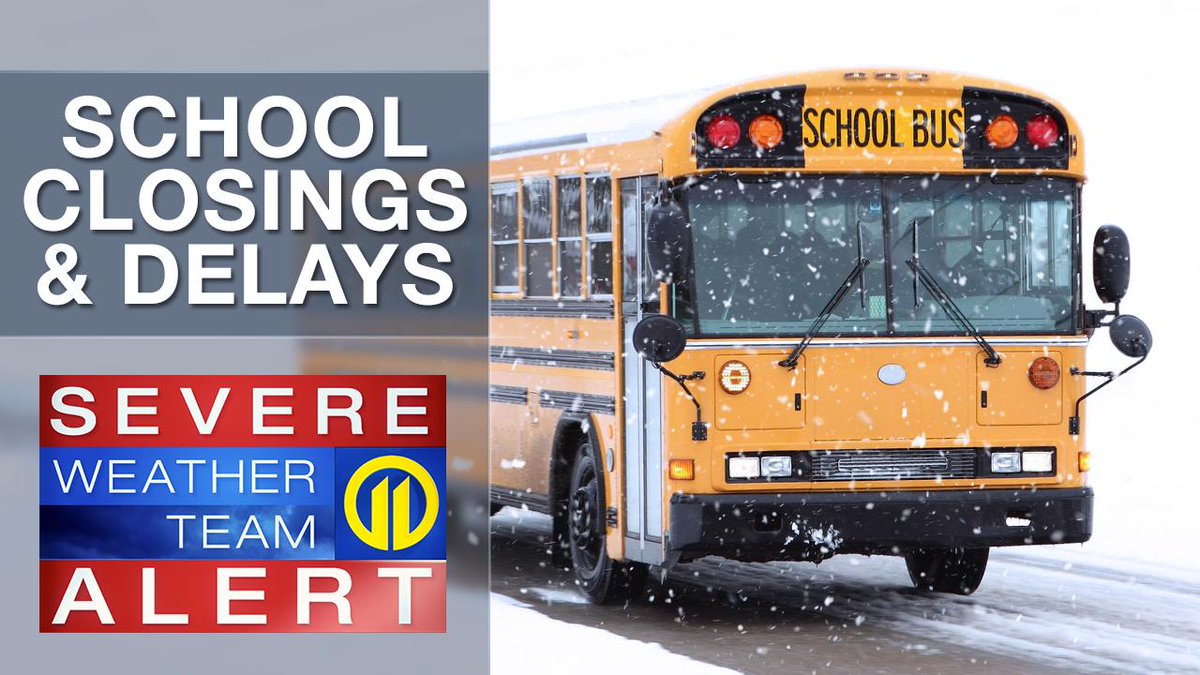 WPXI's tweet photo. 🚌 Schools are starting to change from delayed to CLOSED. Our list is at 400+ and growing. See if you're school's on the list: https://t.co/8cldiyov64 #WPXISTORM https://t.co/1rWjfhQtfA