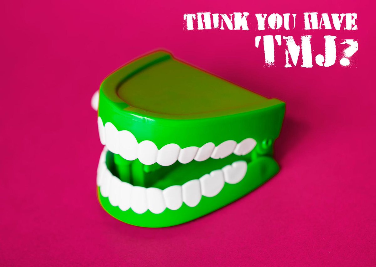 Think you have TMJ? Factors that may increase the risk of developing TMJ include:

- Various types of arthritis
- Jaw injury
- Long-term (chronic) grinding or clenching of teeth
- Certain connective tissue diseases that cause problems that may affect the temporomandibular joint