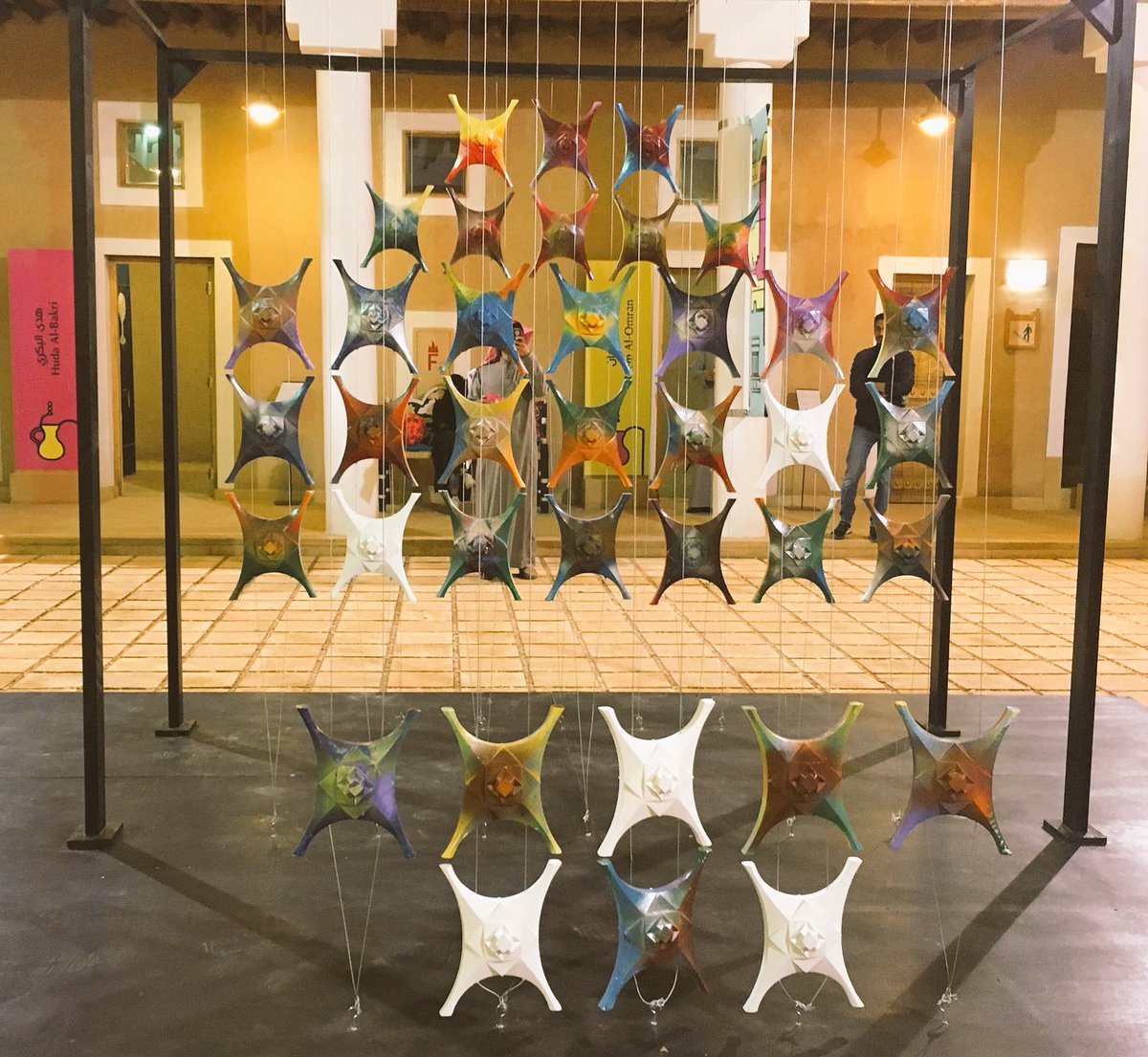 ItalyinKSA's tweet photo. Exciting new exhibition in #Riyadh by contemporary 🇸🇦 artists celebrating their #heritage &amp; #culture in times of change. Congratulations to @LArtPur &amp; to all participants for their wonderful work! 🙌 #loveurheritage

@shpsevents @RiyadhDevelop @scthKSA @CICSaudi @PhonartSaudi https://t.co/gmJKwtHxkm