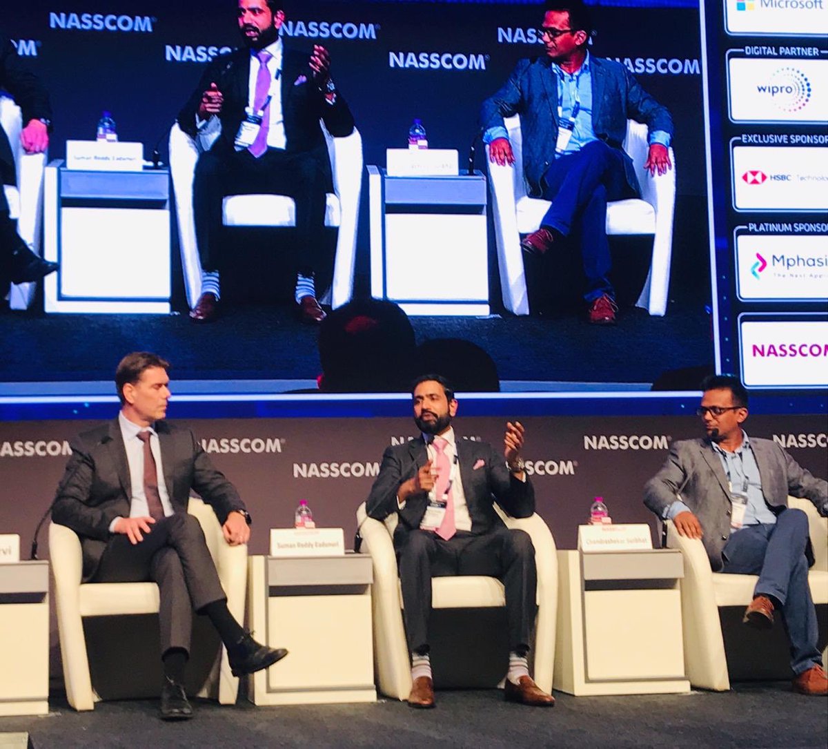 Customer experiences must be driven through systems of insight that can engage, automate and modernize. Thanks for joining me at #NASSCOM_TLF.